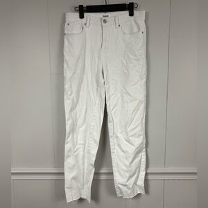 Kenzie Jeans Vintage Luxe The Slim White Denim Jeans 4/27 Casual Basic Everyday